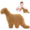 Lebenistgut Dino Pollo Pepita Peluche, Dino Nugget Cuscino, Squishy dinosauro pollo pepite cuscino, Giocattoli di Peluche di Dinosauro per bambini, Idee Regalo Creative per Ragazzi e Ragazze (Brontosauro)