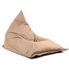 Avalon - Puff Poltrona Sacco da Esterno e Interno Gigante Shongo Deluxe Sfoderabile, Pouf Sacco Sartoriale, Bean Bag per Sedersi Impermeabile, Perfetto da Giardino, Made IT(140x175cm-Ecrù)