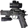 WG 1911A1 CO2 SEMISCARELLANTE FULL METAL CON LASER TORCIA E RED DOT