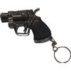 V-STORM ACCENDINO PORTACHIAVI NERO MINI REVOLVER ANTIVENTO FULL METAL