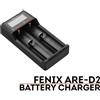 FENIX CARICABATTERIE FENIX CON SCHERMO LCD E CAVO MICRO USB 2 SLOT