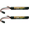 V-STORM BATTERIA 2000MAH-7.4V-15C LI-ION ULTRA POWER 2 PEZZI