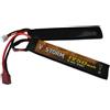 V-STORM BATTERIA LIPO 1250MAH-7.4V-20C ULTRA POWER CONNETTORE DEANS/T-PL