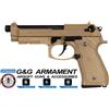 G&G GPM92 B92F TACTICAL GP2 GAS SCARRELLANTE FULL METAL NEW VERSION