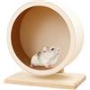 AXVRAV Ruota per criceti, in legno, diametro 15 cm, in legno, con cuscinetti silenziosi, accessori per criceti, criceti, criceti, criceti, criceti, criceti nani, scoiattoli, cincillà, piccoli animali