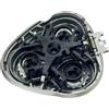 QBGKSFHG Compatibile Con Philips HQ8240, HQ9, HQ8260, HQ8250. Lamette, Supporti For Testine Di Rasatura, Accessori Integrati.(HQ8 knife)