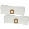 vhbw 10x sacchetto compatibile con Fimap FA 15 aspirapolvere - microfibra, 59cm x 17,5cm Bianco