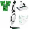 DG Service Vorwerk Folletto VK150 NUOVO ORIGINALE - Scopa Elettrica CON FILO con Accessori Rigenerati Come Nuovi, Spazzola HD50, 6 Sacchetti, 3 Granuli - Assistenza e Garanzia (Dotazione Completa + SP530)