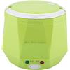 Joyzan Cuociriso, 24V Portatile Auto Riscaldamento Elettrico Lunch Box Contenitore in Acciaio Inox Borsa Pranzo Isolata Scaldavivande per Camion 1,3 L(Verde)