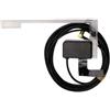 Albrecht DR56/DR57 - Antenna attiva DAB+ per parabrezza - nero
