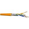 DRAKA Cavo di posa Draka UC900 HS23, Cat 7, S/FTP, PiMF, arancione, bobina da 100 m