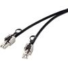 Renkforce RF-4538220 Cavo di rete nero 20 m Cat6a S/FTP (S-STP) (RF-4538220)