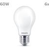 Philips Set 6x lampadine LED E27 7W (60W) bianco caldo 2700K 806lm 115lm/W