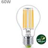 Philips Classic LED A-label 60W E27 chiaro bianco caldo confezione da 3 [classe energetica A] (929003623593)