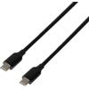 Deltaco Cavo attivo da USB-C a USB-C di Deltaco 5m 3A nero (1902003)