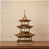 Pagoda Ottagonale Stile Cinese Moderno Modello Architettonico Pagoda Zen
