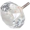 Bombay Duck Glass Door Knob Extra Large ca. 6,5 cm Clear by Bombay Duck