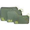 American Tourister Set di Cubi da Viaggio 3 Pezzi - Organizer pr Valigia pr Vacanze, Organizer pr Bagaglio pr Valigia, Bagaglio a Mano e Zaino, Oliva/Lime