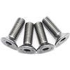 Fullerkreg Viti a testa svasata M12 x 30 mm con esagono incassato (5 pezzi), DIN 7991, ISO 10642, viti a testa svasata, filettatura completa, in acciaio inox A2 V2A, antiruggine