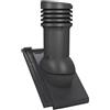 Parotec Camino di sfiato isolato DN 125 mm per Röben - Bergamo - Ventilatore passivo isolato, impedisce la condensa (Ral 7021 - Grigio nero)