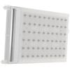 KICHOUSE Piastra Ugello Doccia a Spruzzo Dall'Alto 60 Fori, Ugello di Ricambio Rettangolare in Plastica Beige, Soffione Doccia per Bagno Getto a Cascata