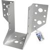 GeZu Impex Supporto Travi Tipo A 45 x 168 x 2 mm Set di10 Zincato Staffa Scarpa di Ancoraggio per Travi Legno Ali Esterne Gancio per Travetto