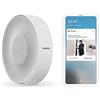 Netatmo Sirena intelligente per interni, wireless, Wi-Fi, 110 dB, attivazione/disattivazione automatica, senza abbonamento, alimentazione a batteria, accessorio- NIS01-UK