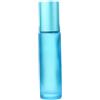 UTURAL 12 Bottiglie Vuote in Vetro Smerigliato da 10 ml per Oli Essenziali, Profumi, Balsami per Labbra (Azzurro) con Sfera in Acciaio Inox