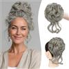 Sofeiyan Chignon Capelli Finti con Elastico, Ondulato Chignon Finto per Capelli Sintetica Coda di Cavallo Posticci per Capelli Spessi Updo per Donne,89A#