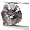 Surat*Diamond*City Solitaier Diamante Grezzo 2.65tcw 7.4x6.5mm Diamante Poliedrico Nero Brunastro