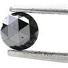 Sparkling Fancy Diamonds 0.45TCW 4.4MM Naturale Diamante Sfuso Rotondo Rosa Taglio Colore Nero