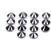 Sparkling Fancy Diamonds Piccoli Rotondo Naturale Diamante Sfuso Nero Sfaccettato 1mm 25pc Lotto Sottile