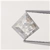 Surat*Diamond*City 0.90TCW 7.2x7.2mm Aquilone Grigio Salt & Pepper Diamante Naturale Sfuso per Ring