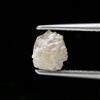 Sparkling Fancy Diamonds Crudo Diamante 1.00CT Giallastro Milky Bianco Luccicante Naturale Polyhedron A