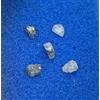 Sparkling Fancy Diamonds Earthmine Diamante 1.01tcw 5pc Lotto Mix Luccicante Naturale Forma per Ciondolo