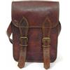 Fatto a mano 13" Satchel Borsa Portadocumenti Vintage Vera Pelle Laptop Marrone Uomo