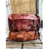 Fatto a mano Uomo Marrone Vintage Originale Leatherluggage Borsone Palestra Borsa 20 "