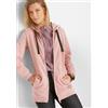 John Bauer Felpa Zip In Rosa Dusky UK 14/16 (FMN37-8)