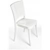 BELLELLI DESIGN SEDIA POLICARBONATO BIANCO PURO EXTRALUCIDO LUCIENNE