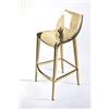 BELLELLI DESIGN Sgabello Bar Trasparente Policarbonato Mahi Mahi - Ambra - H 76