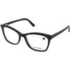 Calvin Klein CK19529 001 | Occhiali da Vista Graduati | Prova Online | Plastica | Cat Eye | Nero | Adrialenti