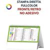 Calendario da scrivania personalizzato Fantasy 19 x 14,5 cm personalizzate o neutre