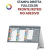 Calendario da scrivania personalizzato Color Tavolo 14,5 x 19 cm personalizzate o neutre