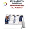 Calendari da scrivania colorati personalizzati Shocking 19x14,5 cm personalizzate o neutre