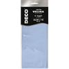 DECO Busta 5 fogli carta velina 20gr 50x76cm azzurro baby DECO 12283/12