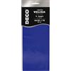 DECO Busta 5 fogli carta velina 20gr 50x76cm blu DECO 12283/14