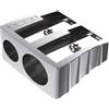 ARDA TEMPERAMATITE 2 FORI IN METALLO ARDA M020