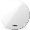 Evans BD22RSW-NP Pelle Risonante Liscia EQ3 per Grancassa, 22, Senza Foro, Bianco