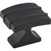 Amerock | Pomello per armadio | Nero opaco | Lunghezza 38 mm | Davenport | Confezione da 1 | Pomello per cassetti | Hardware per armadietti