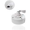 Safe2Home® Base di montaggio universale per fotocamera, per riporre tutti i cavi per telecamere/telecamere, colore: bianco